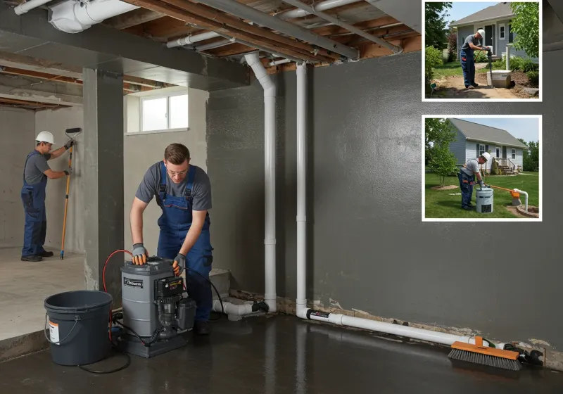 Basement Waterproofing and Flood Prevention process in West Bay Shore, NY